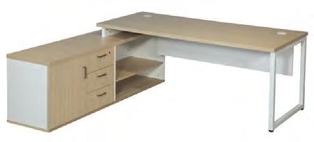 Manager Desk 32mm Top Includes Storage 1900 x 800 x 732 721 201 006 Executive Storage Wall base unit with doors can stand alone or be