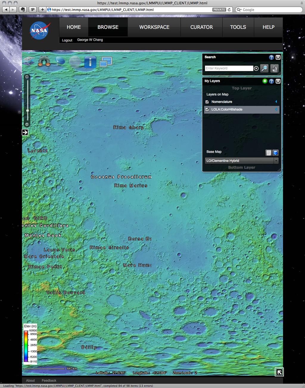 1/26/12 Lunar Modeling and Mapping Project (LMMP)