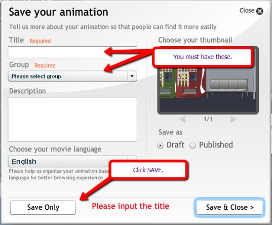 GOAnimate! Basic Introduction 1. Go to http://goanimate4schools.com/ 2. Complete the appropriate registration information. 3.