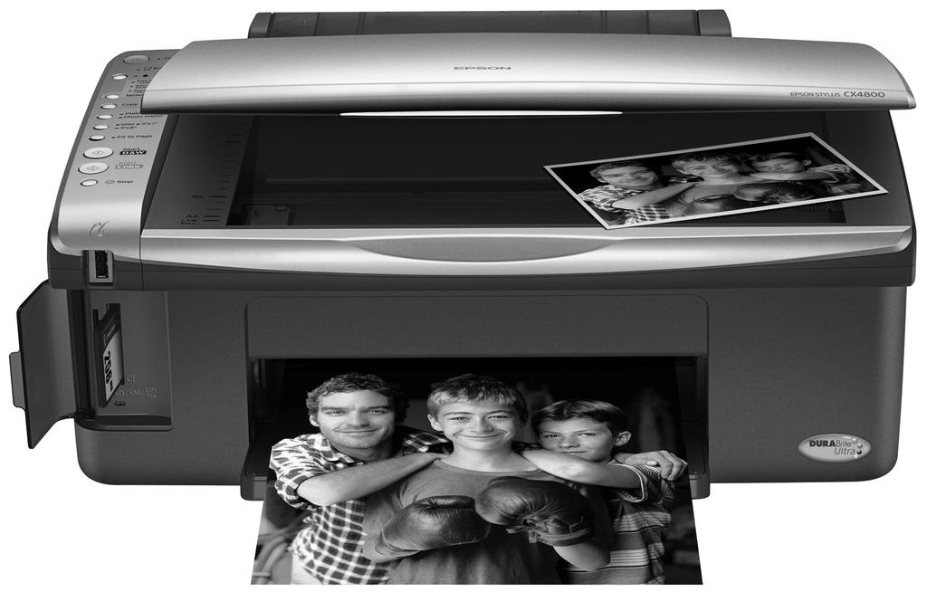 Epson Stylus CX4200 Series/CX4800 Series Quick Guide Basic Copying,