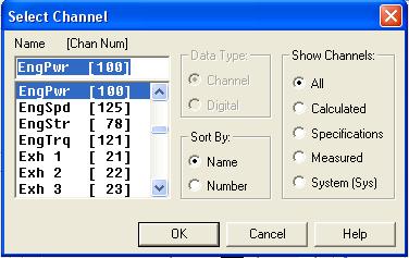 Stored Data Viewer Figure 4-3 Select Channel edit screen Plot Color Scale Save Load To plot a particular channel, place a check-mark in the associated checkbox.