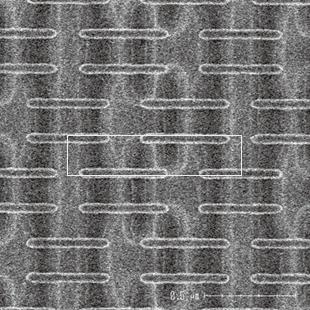 0.94 µm 0.38 µm VDD VSS Figure 1 SEM image of SRAM memory cell and equivalent circuit.