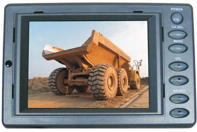 SVS205M 5" H/Duty Dual Camera Monitor PREMIUM RANGE Utilising a high quality 5" LCD TFT colour monitor the 205 monitor is manufactured to the highest standards and designed to withstand robust
