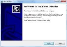 Installing the BlueJ Integrated Development Environment 12) Download the appropriate version of BlueJ for your computer at the following link: http://www.bluej.org/download/download.