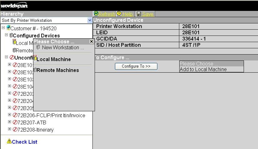 HPM is loaded and configured on a physical computer and associates Host print device addresses to local serial and/or parallel ports as well as Windows Print Devices configured on the computer