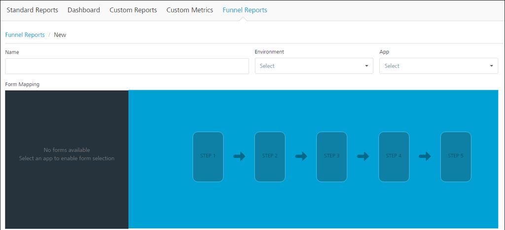8. Funnel Reports User Journey - App Events and APM event. Third party apps can support Funnel reports by using the SendEvent API in the Kony Fabric SDK. 4.