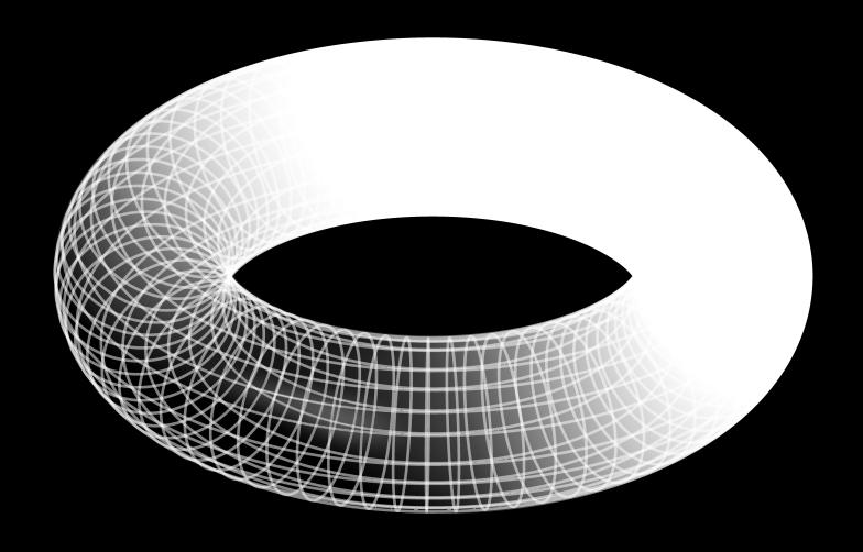 have 2-handles. The simplest surface after the 2-sphere is the two-torus T 2 If you have a surface M, you can always add another handle by smashing on a donut.