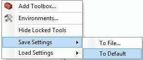Right click on the whitespace within the ArcToolbox window and select Save Settings To Default This saves your toolbox settings so that your system remembers the tools you have loaded