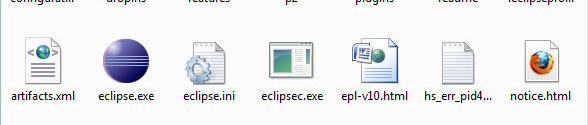exe From installdir/bin Click on Workbench icon Next time you bring up Eclipse, it will come