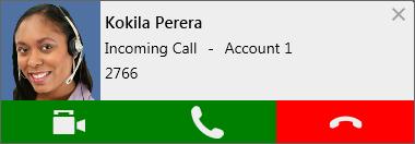 3.4 Handling Incoming Calls Bria 4 for Windows User Guide Retail Deployments Bria must be running to answer incoming calls. It can be running in the system tray.