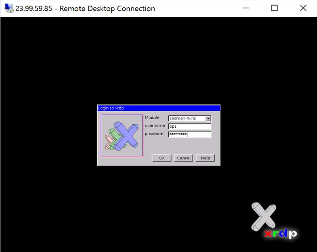 Connect Linux VM with a Remote Desktop client Open your local remote desktop client and connect