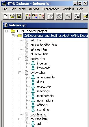 HTML Indexer: File List (c) 2008
