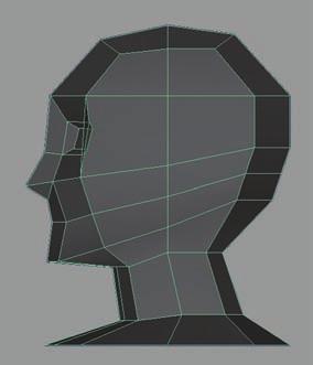 The Pilot Bust: Low-Poly Head Modeling We are now toward the end of