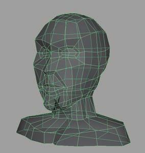 Maya for Games Because this model will have a leather flight helmet and goggles, we do not need to spend much time on the facial features.