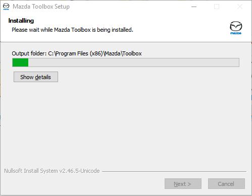 After downloading the installer file, simply double-click the file to start the