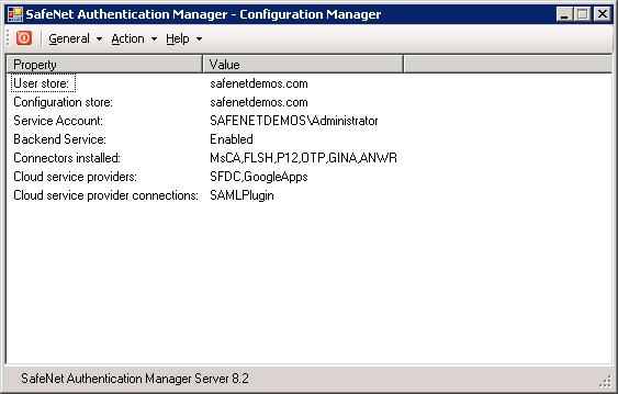 Configuring SAM as an Identity Provider The SAM Configuration Manager and TPO settings are used for setting SafeNet Authentication Manager (SAM) as the