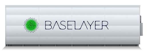 BASELAYER EDGE XLMA Series Data Module HIGHLIGHTS Delivers up to 500kW of Critical IT Power and Cooling for rack configurations of 35 (XLMA2 Shown), 60, 85 or 110, 52U racks @ N.