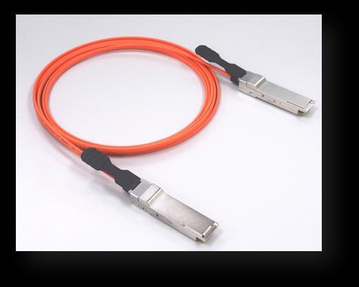 Data Sheet PN: General Description WaveSplitter s Quad Small Form-Factor Pluggable Plus (QSFP+) active optical cables (AOC) are highperformance active optical cable with bi-directional signal