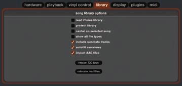 If this setting is not enabled, freshly loaded tracks will continue to play from the point the last track was at. This option is on by default.