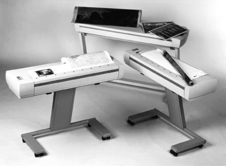 Figure 6.11 Large format drum scanners. (Courtesy of GTCO Calcomp, Inc.