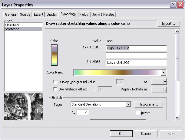 Select the elev_clip layer as the Input Raster. 4. Name the Output Raster hillshade and Save it to the C:\ introgis_2011 Raster_The_Other_GIS _Data\ Data\Raster\ Folder. 5.
