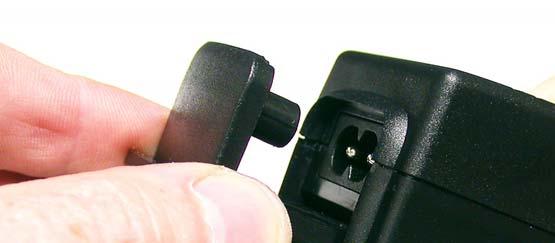 The socket inserts are removed from the body of the adapter and