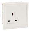 British Standard outlets and accessories Outlets P139329 Single outlet kit, standard, 13