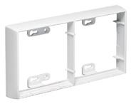 CYB-MF1L 90/23/90 1 7315885971165 5971160 P64408 Mounting frame, low, with 80 mm front opening. To be screw-mounted on installation boxes c/c 71 or 84 mm.
