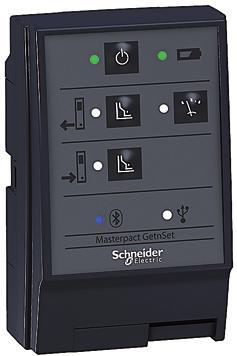 Functions and characteristics Portable data acquisition GetnSet GetnSet is a portable data acquisition and storage accessory that connects directly to the Micrologic control units of Compact and