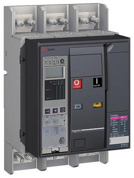 PB104831_ME.eps Electrically operated circuit breakers are equipped as standard with a motor mechanism module.