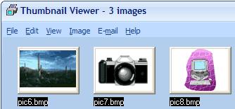 It does not change the size of the printed image, which you can do by opening an image in the Editor and resizing it with the Image/Resize function. How do I view images in the Thumbnail Viewer?
