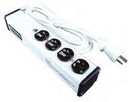 Grade Power Strip - White 16299 6ft Wiremold 6-Outlet Plug-In Center Unit 120v/15a Network Protector Lighted Switch Computer Grade Surge Protector - White 16300 15ft Wiremold 6-Outlet