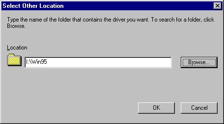 3. Windows searches for the driver and the following screen appears: 4.
