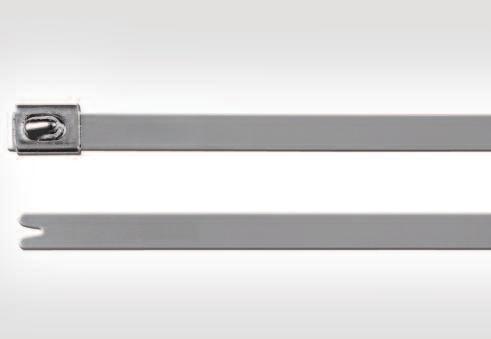 Cable Ties, Stainless Steel 1.3 Cable Ties with Ball-Lock MBT-Series, Stainless Steel 316 Metal ties are ideal for all applications that require high strength,reliability and fire resistance.