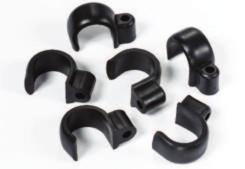 Supplied complete with masonry nail Packed in quantities of 25 Cable Clip with nail fixing. Cable Clip with screw fixing. Cable Size Pin Length Fixing Type Pack Cont. Article No. mm SWA46 2 Core 1.