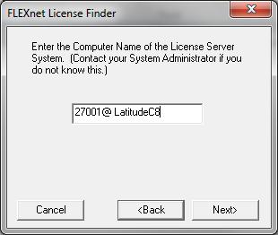 License Installation on the client 7.