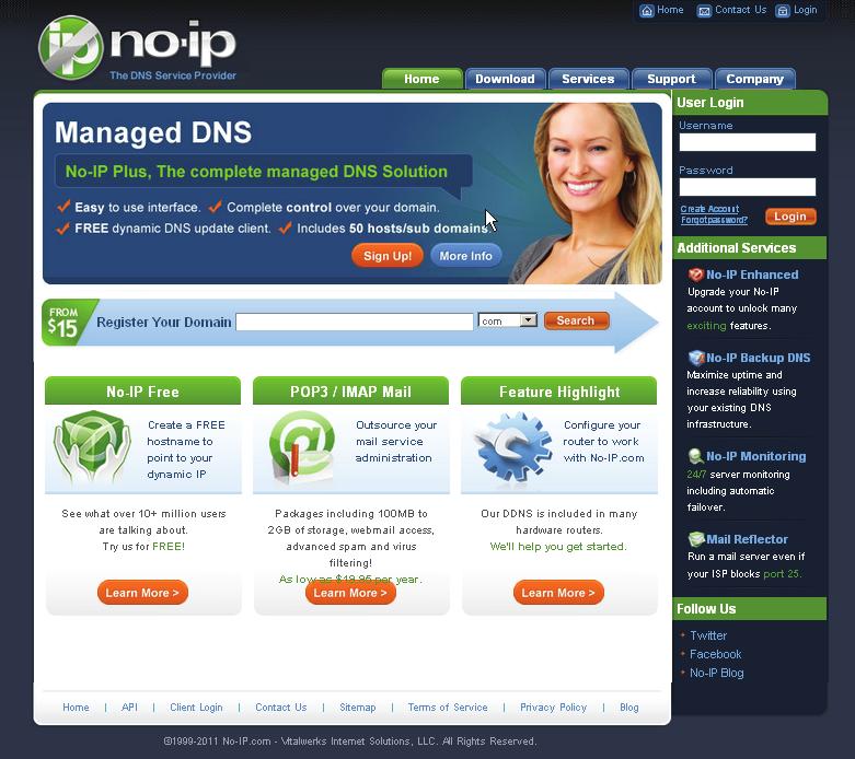 Network Management - Dynamic DNS Providers