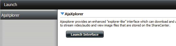 Section 5 - Knowledge Base AjaXplorer. This section allows you to configure the AjaXplorer function.