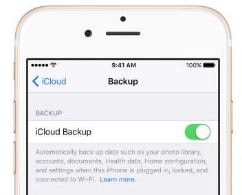 Backing up iphone/ipads with icloud is simple.