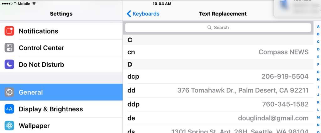 On your iphone or ipad - In Settings, go to Keyboards - Text (You only have to add