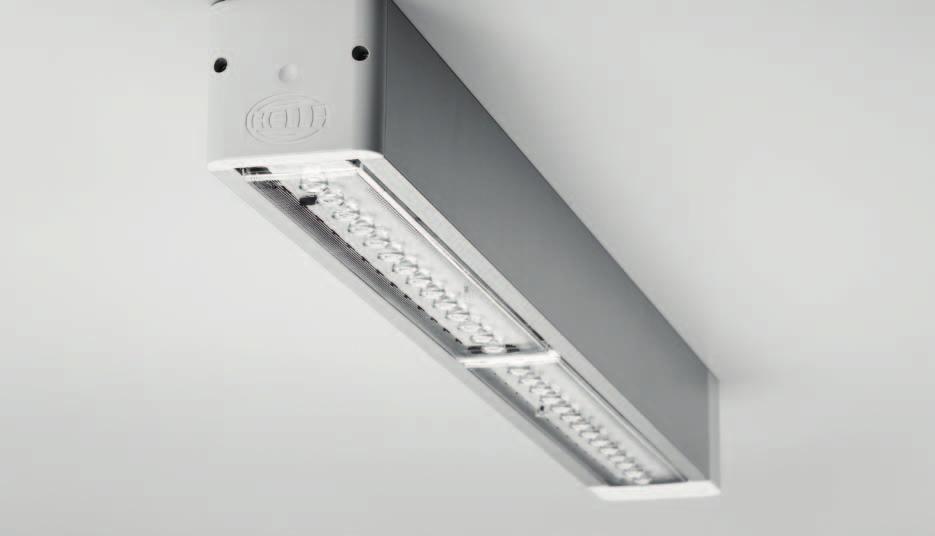 Ddouble-module functional lighting Double-module functional lighting with connection box or 5.00 m / 10.