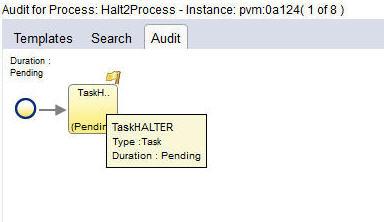 68 Process Views Gadget Note: To progress halted processes, you must be logged in as a user that has privileges with the haltedprocessadministration system action assigned.