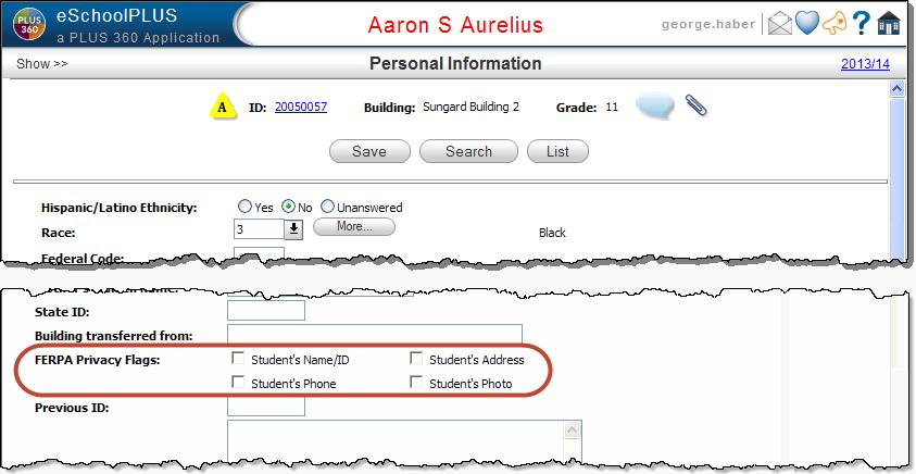 In the Task/Report Name field, enter the name you want to use for this report file. The default is Student List Report.
