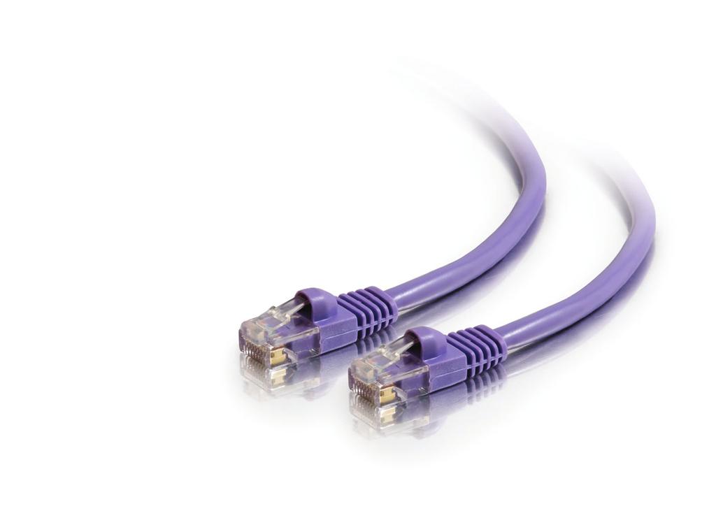 Cat6 550MHz Snagless Patch Cables 83365 550MHz high bandwidth network cable with a snagless design More room for your information to travel at faster speeds.