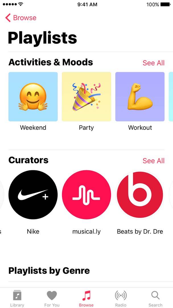Apple Music Content