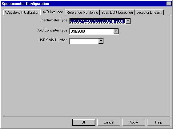 Installing and Using the ADC2000-PCI A/D Interface Tab Enter the same values as you did in the Configure Hardware dialog box in the first part of this section.
