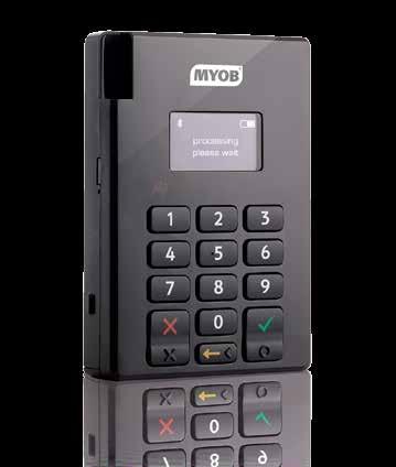 2 MYOB PayDirect User Guide Get to know your MYOB PayDirect Reader 1 3 4 2 9 10 6 5 8 7 Ref Feature Function 1 Swipe Card Slot Reads magnetic stripes cards (strip facing away from user) 2 LED Display