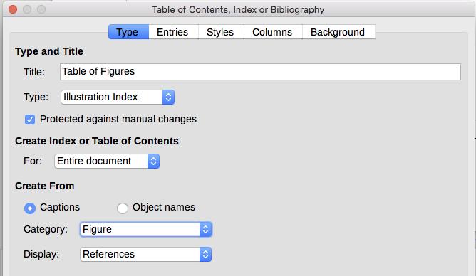 Figure 14: Creating other types of indexes 5) Click OK. The result is shown below.