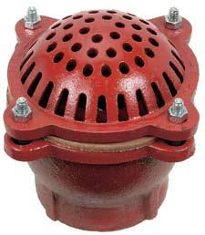 G34P Strainers Foot Valves Polyethylene strainers are used where weight or corrosion resistance are important. They are particularly popular in marine applications.
