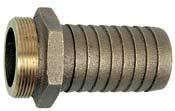 Short shanks provide economical hose connections for water discharge lines.